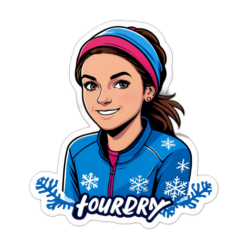 Inspirerende klistremerke av Laurence Fournier Beaudry