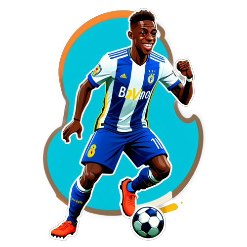 Vinicius Caricature: A Vibrant Twist on Football's Rising Star!