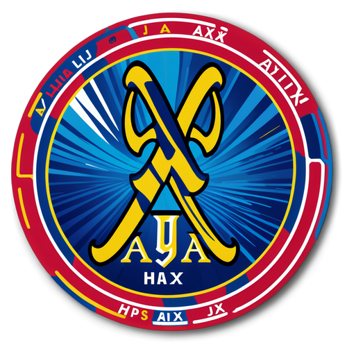 Hup Ajax! Sticker Ontwerp