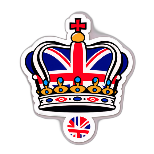 Stylizovaná koruna Kate Middleton