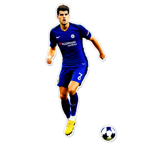 Skill dan Finesse Alvaro Morata: Stiker Inspirasional untuk Penggemar Sejati Sepak Bola!