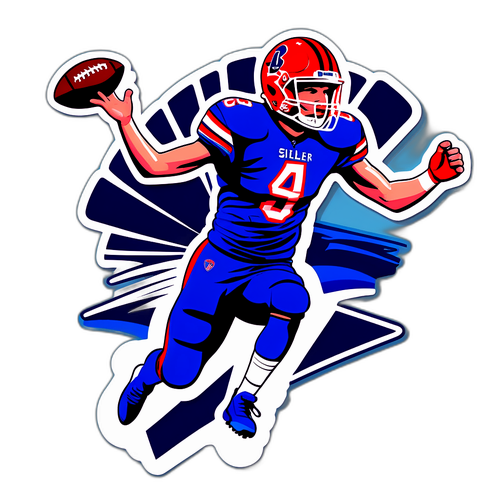 Dynamic Sports Play Sticker
