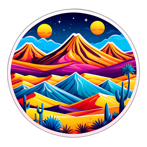 הנופים היפים של המדבר וההרים האיראניים