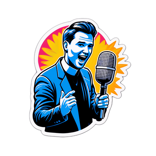 Koen Wauters Live Performance Sticker