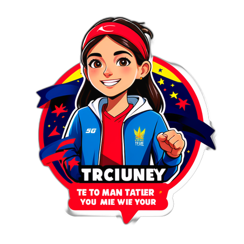 Ilustrasi Kutipan Motivasi Emma Raducanu