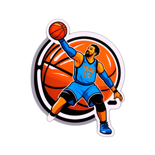 Basketballspiel zwischen Manu und einer großen Mannschaft