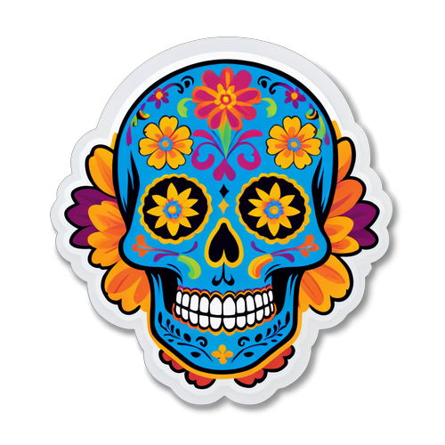 Celebración Vibrante del Día de Muertos