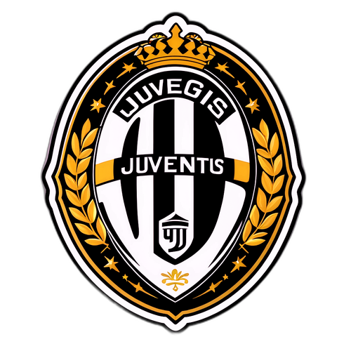 Elegant Juventus Sticker