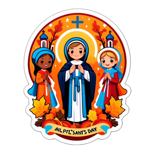 Sticker zum Anlass Allerheiligen