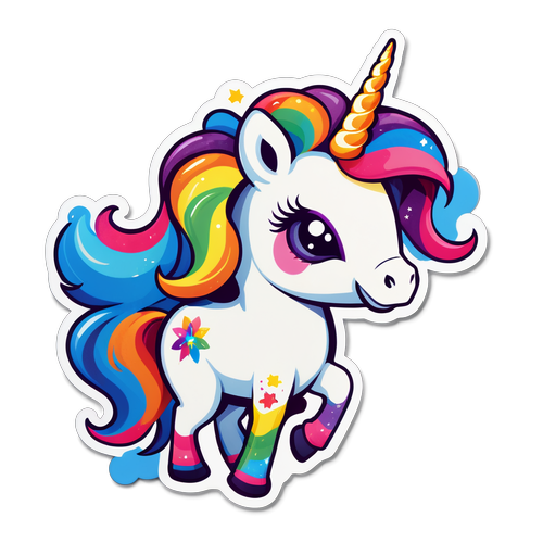 Unicorn Fantasi yang Memikat: Pelangi Berkuda di Dunia Ajaib!