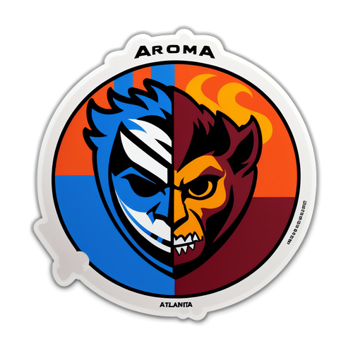 Stiker Pertandingan AS Roma vs Atalanta