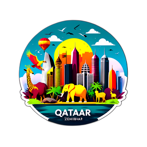 Mandhari ya Qatar na Wanyama wa Zimbabwe