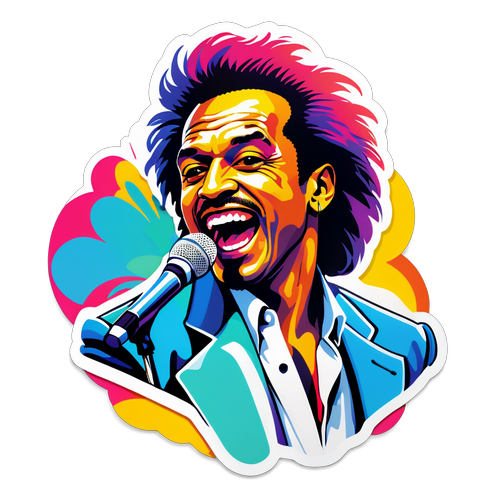 A incrível sticker do Ney Matogrosso