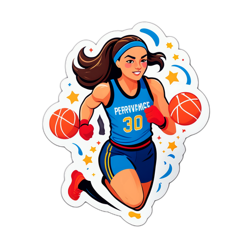 Motiverende klistermærke med Karyna Shuliak