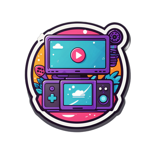 Стикер, присвячений онлайн-трансляціям