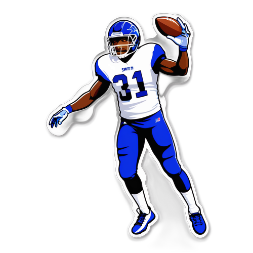 Brashard Smith Action Sticker