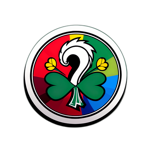 Samolepka pro zápas Sparta vs. Shamrock