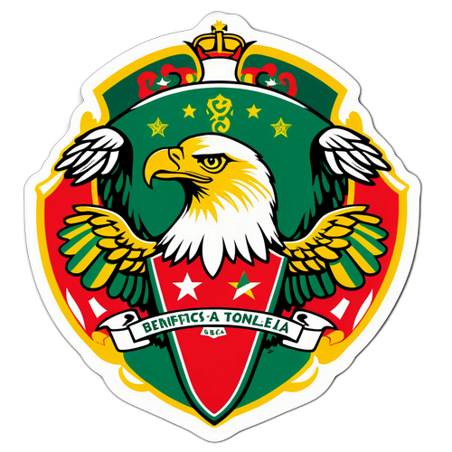 Sticker vibrant Benfica-Tondela