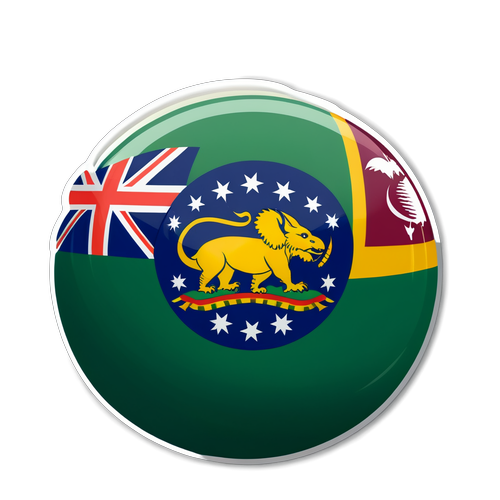 Stiker untuk Sri Lanka vs Australia