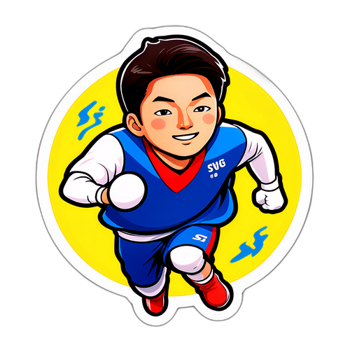 강선우의 스포츠 모습 스티커