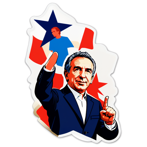 Panneau pour le référendum de François Bayrou