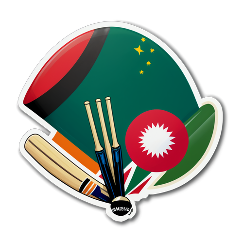 Sticker Bertemakan Kriket: Semangat Perlawanan Bangladesh vs India