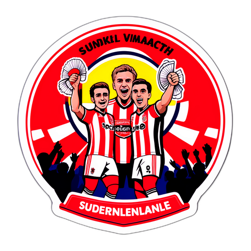 Sticker Peminat Sunderland