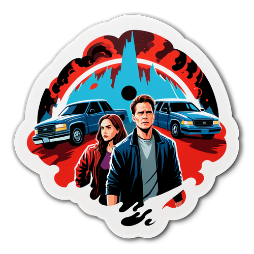 Sticker ng Nakabibighaning Sandali mula sa Final Destination Bloodlines