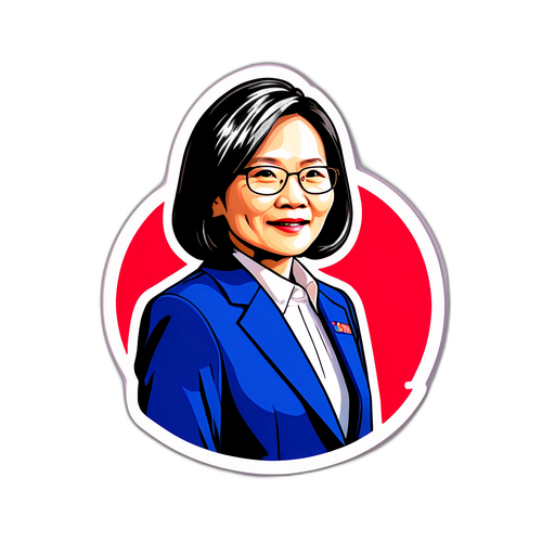蔡英文演說動態形象