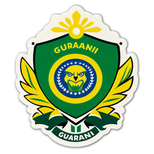 Viva a Paixão! O Sticker Imperdível do Guarani que Todo Torcedor Deve Ter!