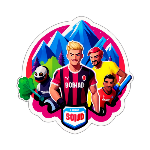 Fortnite-inspirierte Gestaltung für Bologna – Brann