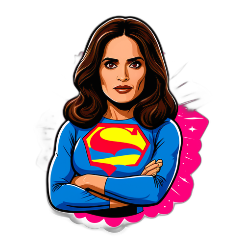 Σαλμά Χάγιεκ Ως Σούπερ Ήρωας