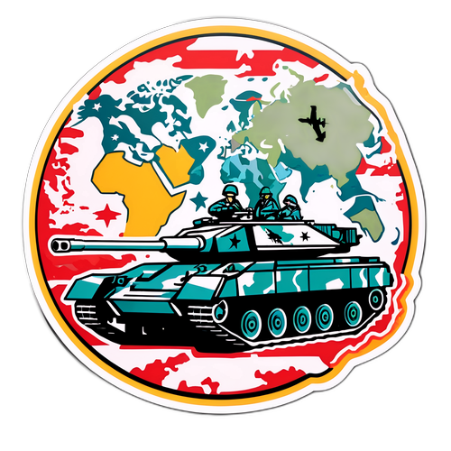 Askeri ve Stratejik Temalı Sticker