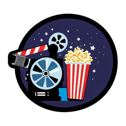 Sticker de Noche de Cine en Cinemacenter