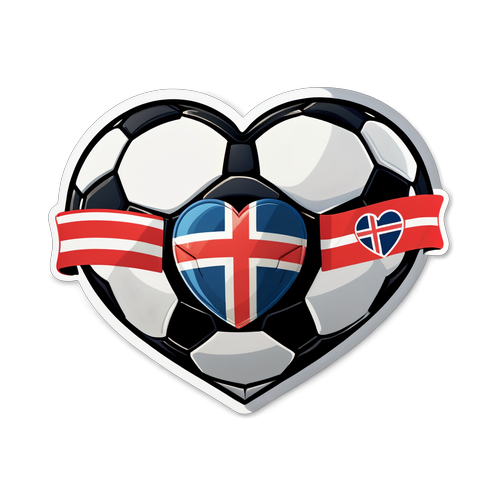 Elsker Fotball: Den Hjerteformede Fotballen som Får Norge til å Smelte!