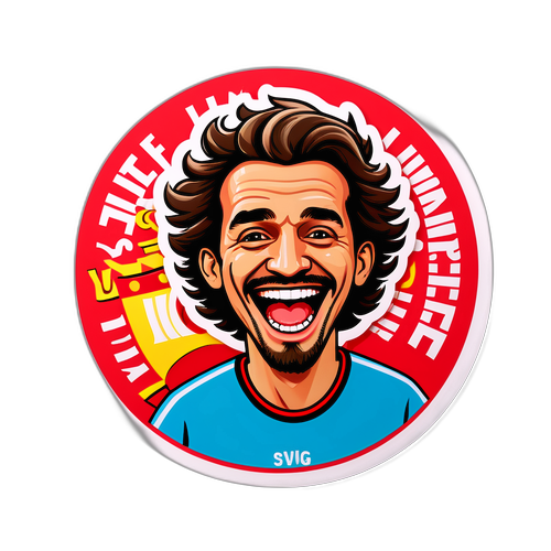 מדבקת צוהל של אוהד סנדרלנד נגד ליברפול