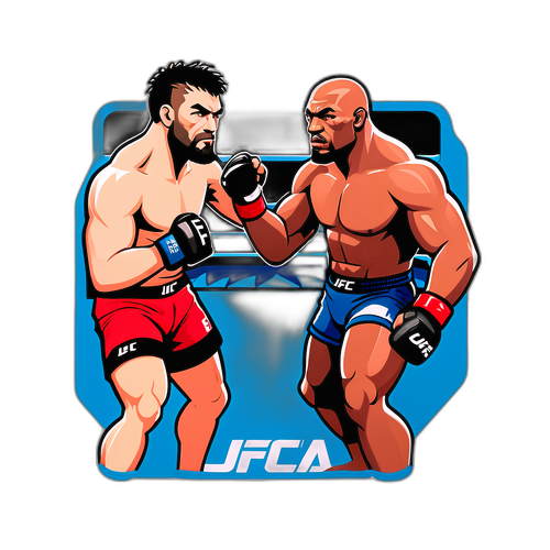 UFC 경기의 다양한 캐릭터