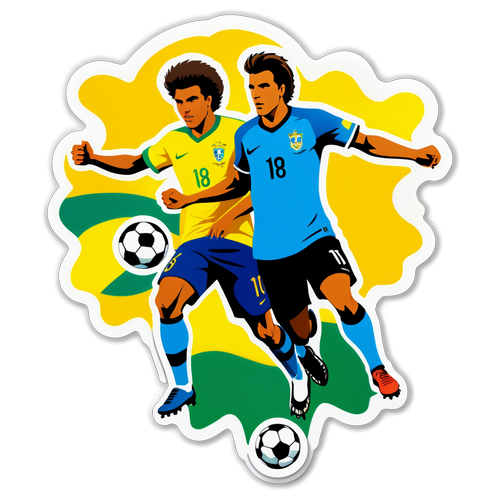 Perang Bola yang Menghangatkan! Brazil vs Uruguay di Stadium Penuh Sorakan!