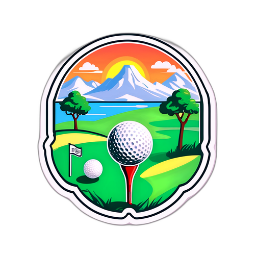 Sticker Klasik The Open 2025