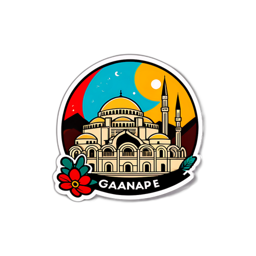 Modern Gaziantep Sembolleri Sticker