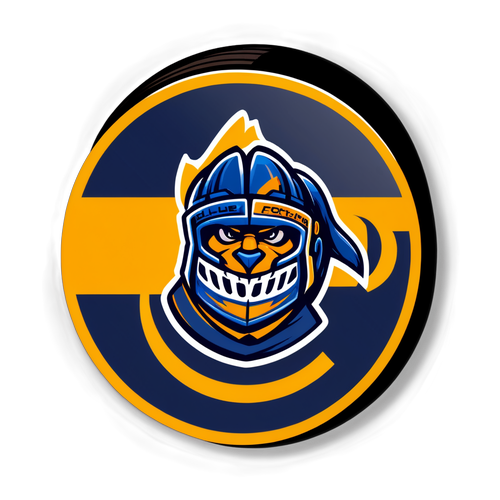 Luleå Hockeys Färger Wowar: En Puckad Sticker du Inte Vill Missa!