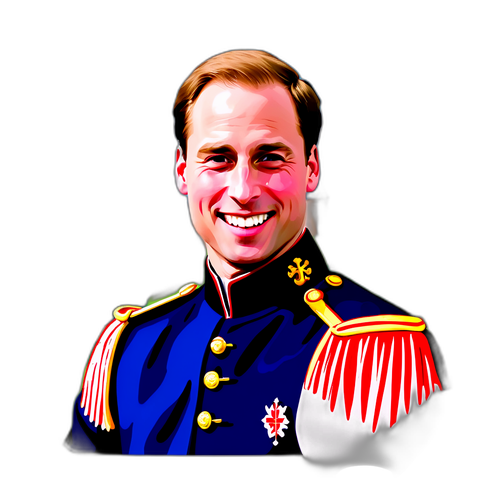 Prinssi William hymyilee