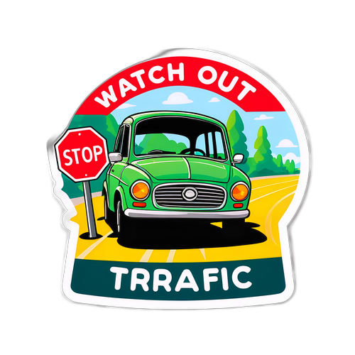 Let op voor verkeer!