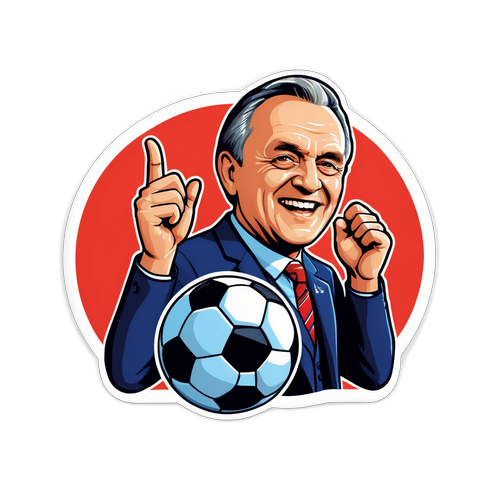 Porträt von Herbert Prohaska mit einem Fußball