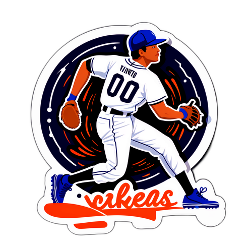 Mark Vientos Action Sticker