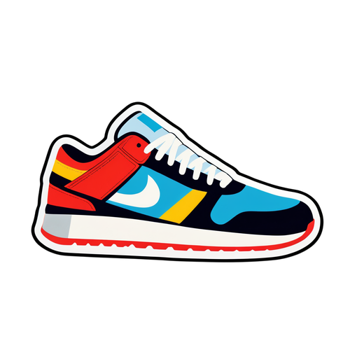 Foot Locker Sticker: En Fusion af Ikoniske Sneakers og Stilfuld Design!