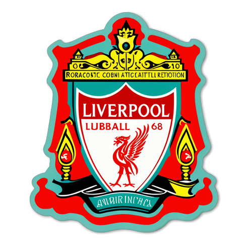 Legerlig klistermærke med Liverpool-logoet