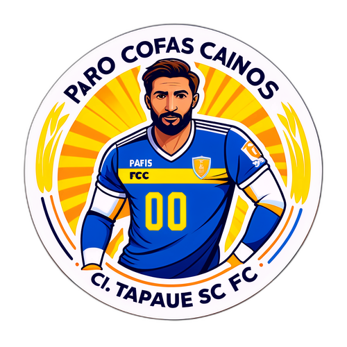 Autocolant vibrant Pafos FC