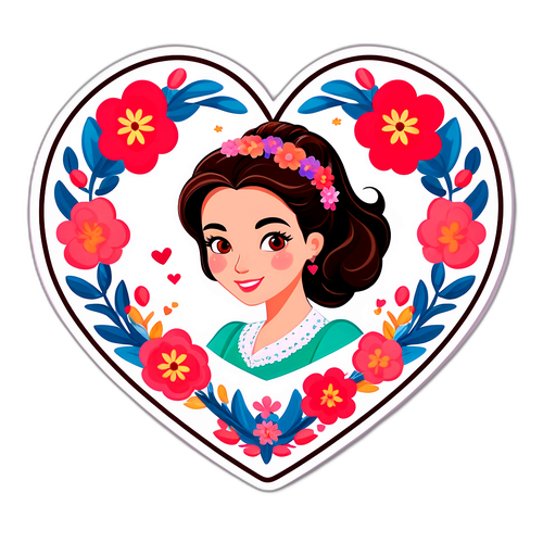 Stiker Manis dan Menawan