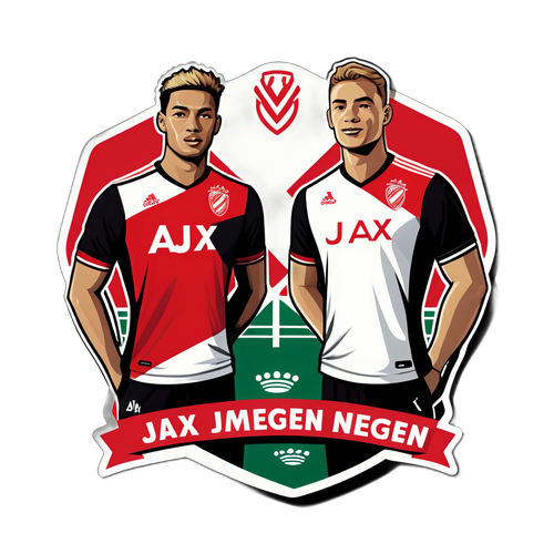 Sticker ya Mchezo wa Ajax dhidi ya NEC Nijmegen